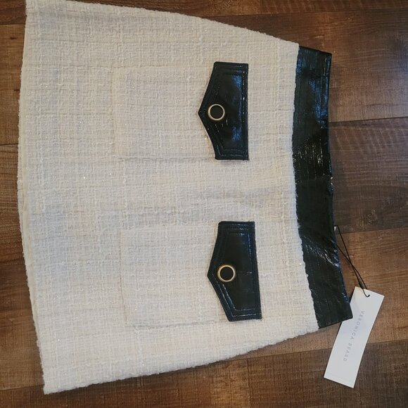 New With Tags Veronica Beard Lucy Skirt Size 0 - Picture 2 of 5